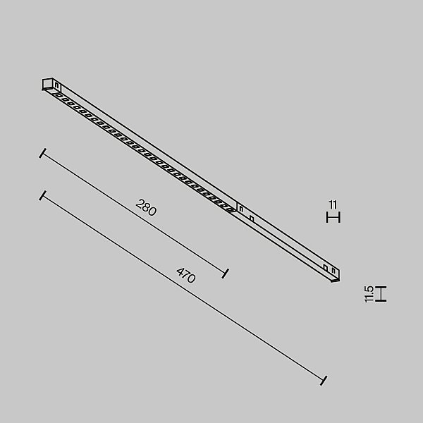 Трековый светильник Technical TR241-4-6WTW-DD2-B