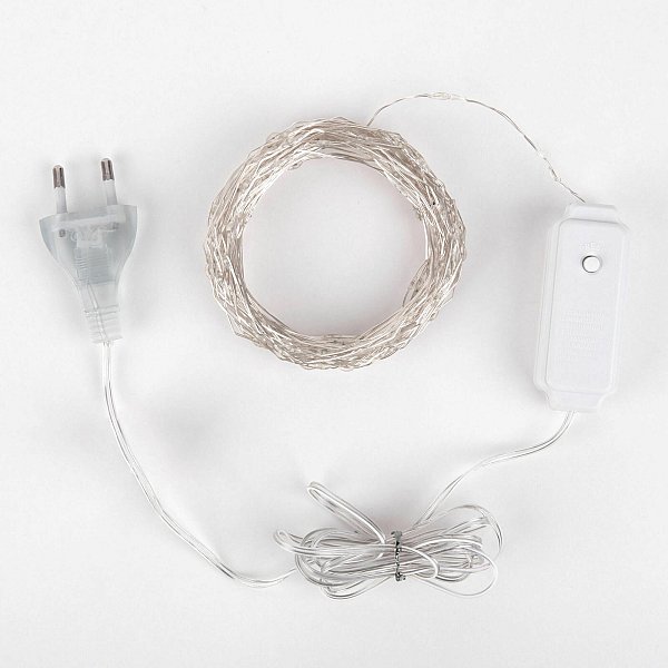Гирлянда Eurosvet 400-009 400-009 теплый белый 10 м IP20