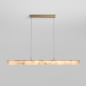 Подвесной светильник Alabaster Eurosvet 604053 LED латунь/ алебастр