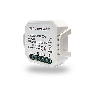 Одноканальное Wi-Fi реле-диммер Denkirs RL1003-DM
