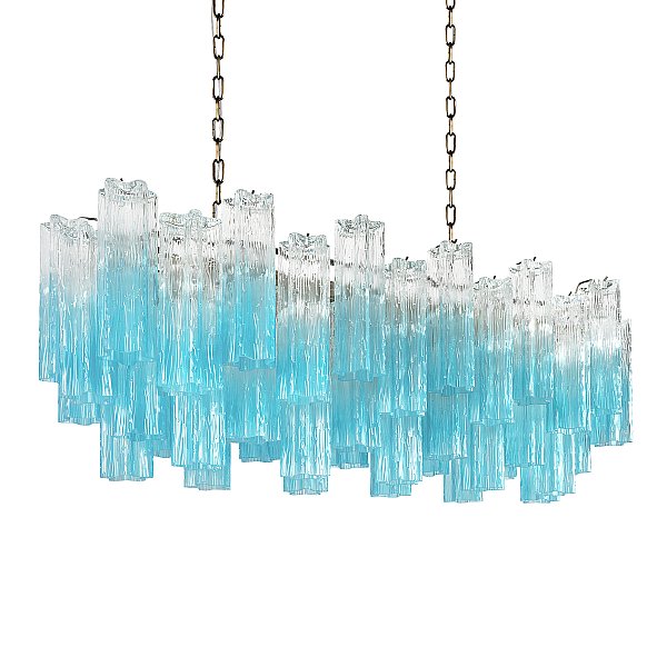 Подвесная люстра Murano Loft It 10580/1000R Clear blue