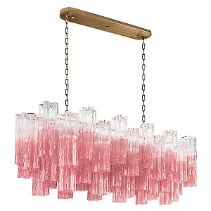 Подвесная люстра Murano Loft It 10580/1000R Clear pink