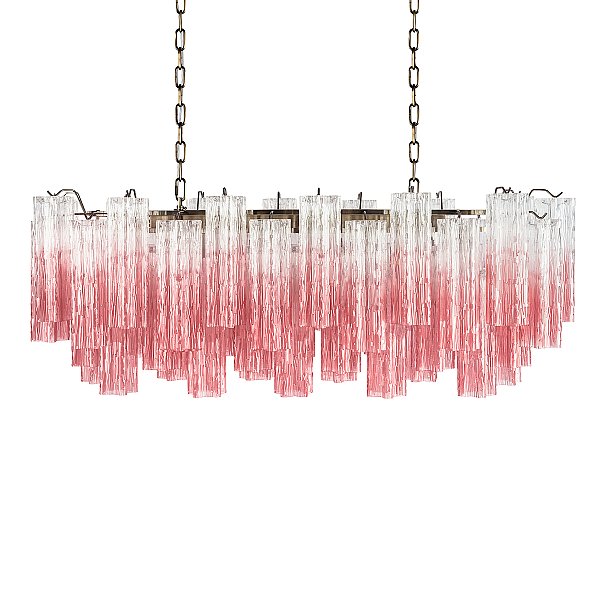 Подвесная люстра Murano Loft It 10580/1000R Clear pink