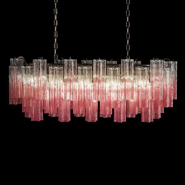 Подвесная люстра Murano Loft It 10580/1000R Clear pink
