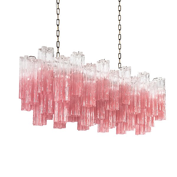 Подвесная люстра Murano Loft It 10580/1000R Clear pink