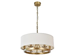 Подвесная люстра Newport Sara 3556/С brass
