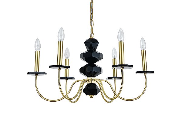 Подвесная люстра Newport Vanessa 3876/С brass