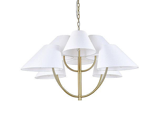 Подвесная люстра Newport Love 3928/С brass
