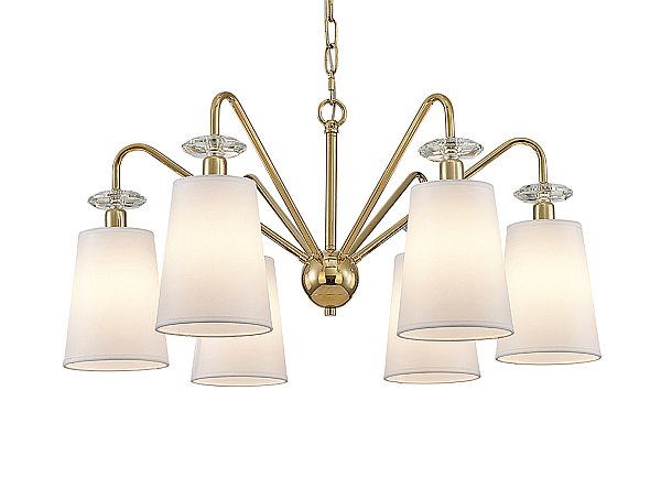 Подвесная люстра Newport Liana 4626/С gold