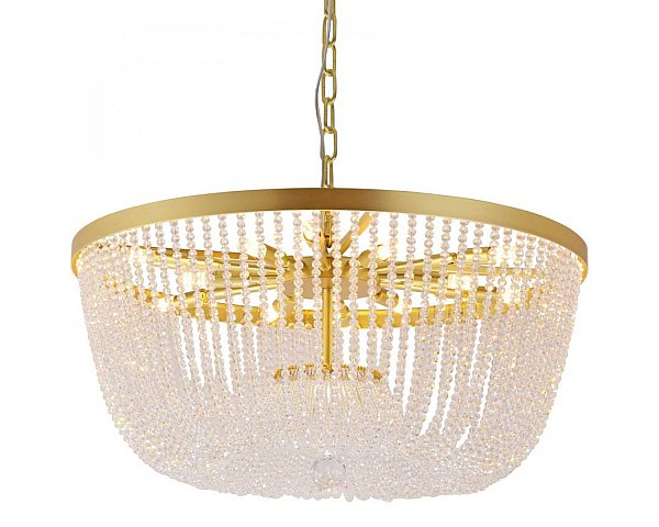 Подвесная люстра 8320 ЛУНА Newport 8320/60 C mat.gold