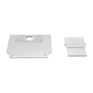 Комплект торцевых заглушек 2шт для 509426/509436 в натяжной потолок  Uno Pro Lightstar 509466