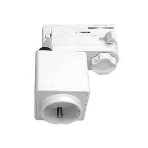 Адаптер для светильника с розеткой Shuko к треку 5030xx-R/5040xx-(F)/(R) Quattro Lightstar 594006-WSA