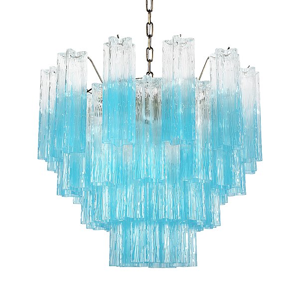 Подвесная люстра Murano Loft It 10580/600 Clear blue