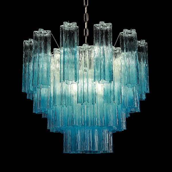 Подвесная люстра Murano Loft It 10580/600 Clear blue