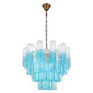 Подвесная люстра Murano Loft It 10580/600 Clear blue