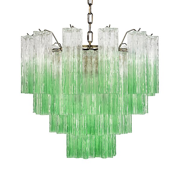 Подвесная люстра Murano Loft It 10580/600 Clear green