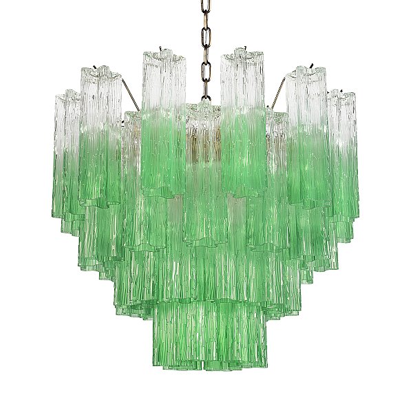 Подвесная люстра Murano Loft It 10580/600 Clear green