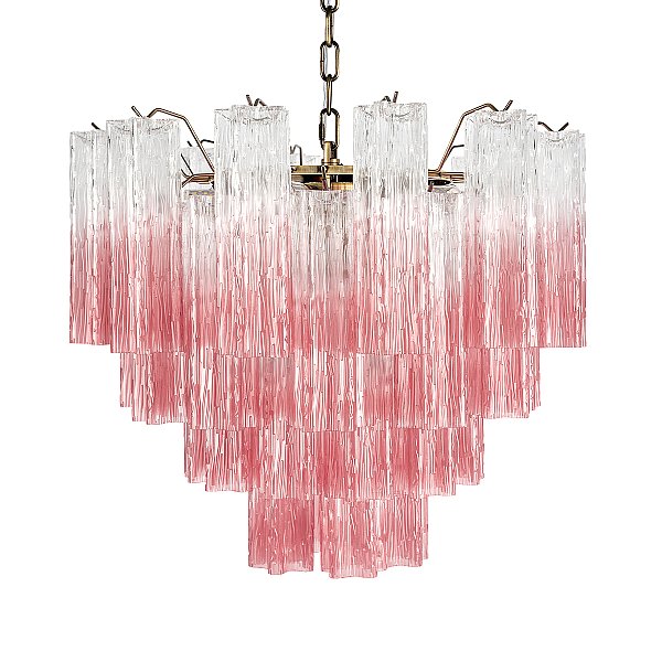 Подвесная люстра Murano Loft It 10580/600 Clear pink