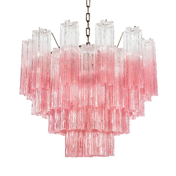 Подвесная люстра Murano Loft It 10580/600 Clear pink