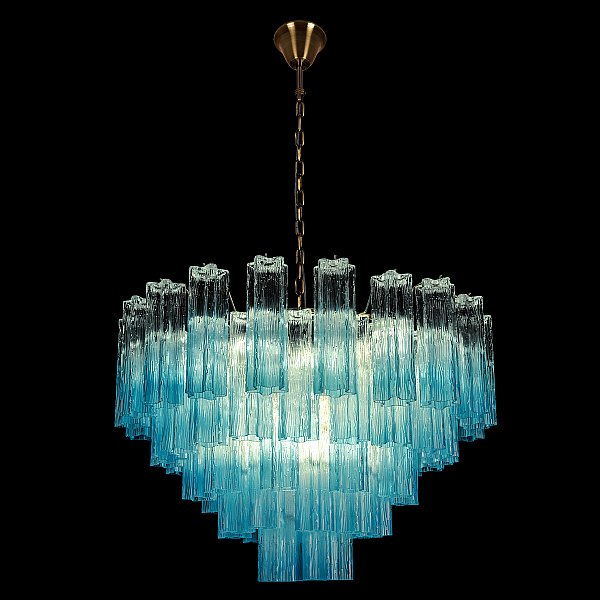 Подвесная люстра Murano Loft It 10580/800 Clear blue