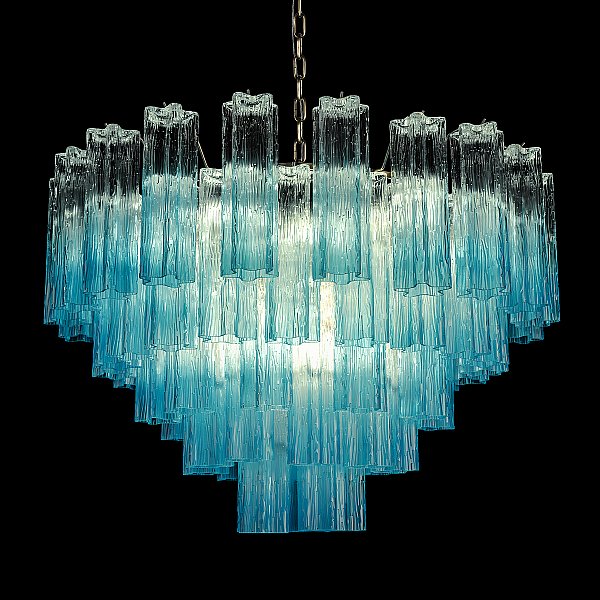 Подвесная люстра Murano Loft It 10580/800 Clear blue