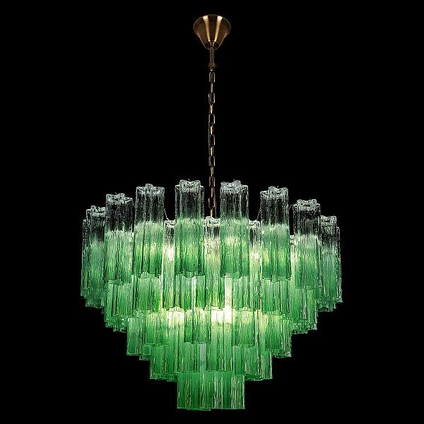 Подвесная люстра Murano Loft It 10580/800 Clear green