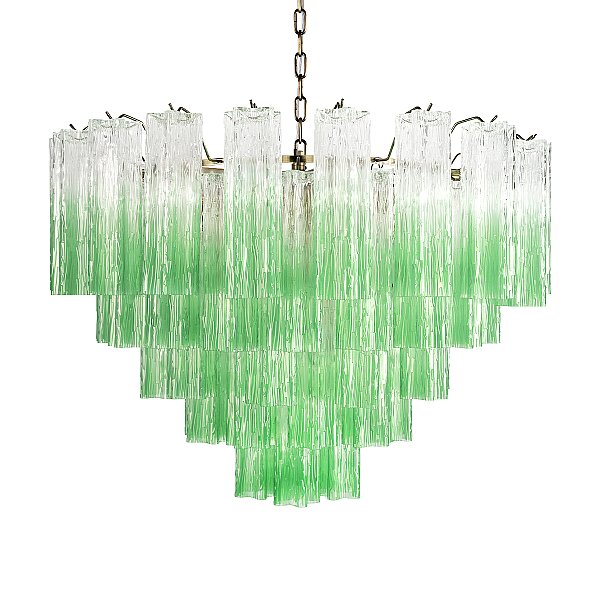 Подвесная люстра Murano Loft It 10580/800 Clear green
