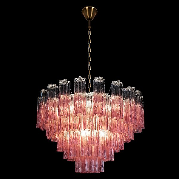 Подвесная люстра Murano Loft It 10580/800 Clear pink