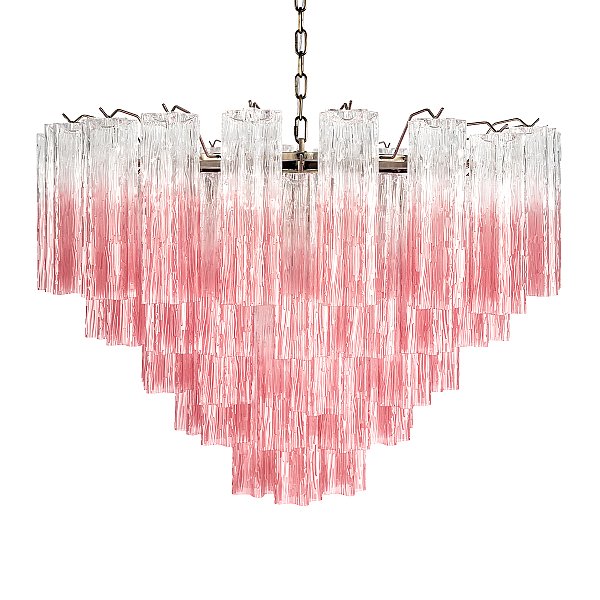 Подвесная люстра Murano Loft It 10580/800 Clear pink