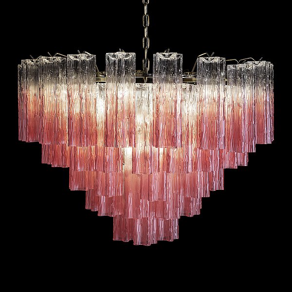Подвесная люстра Murano Loft It 10580/800 Clear pink