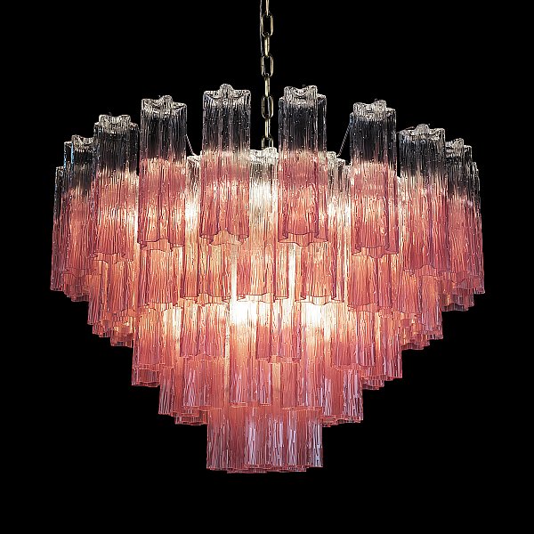 Подвесная люстра Murano Loft It 10580/800 Clear pink