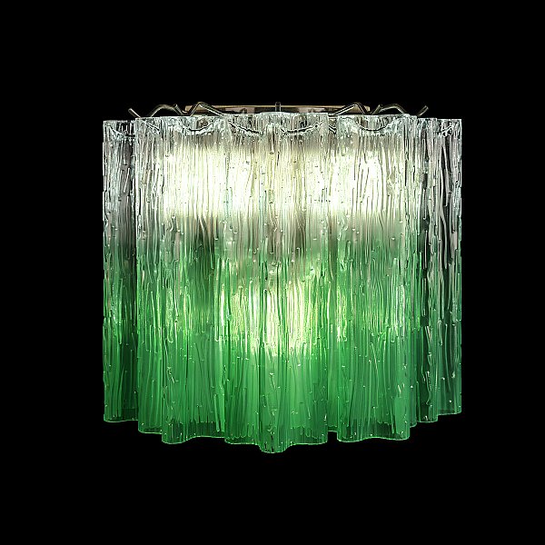 Бра настенное Murano Loft It 10580W Clear green
