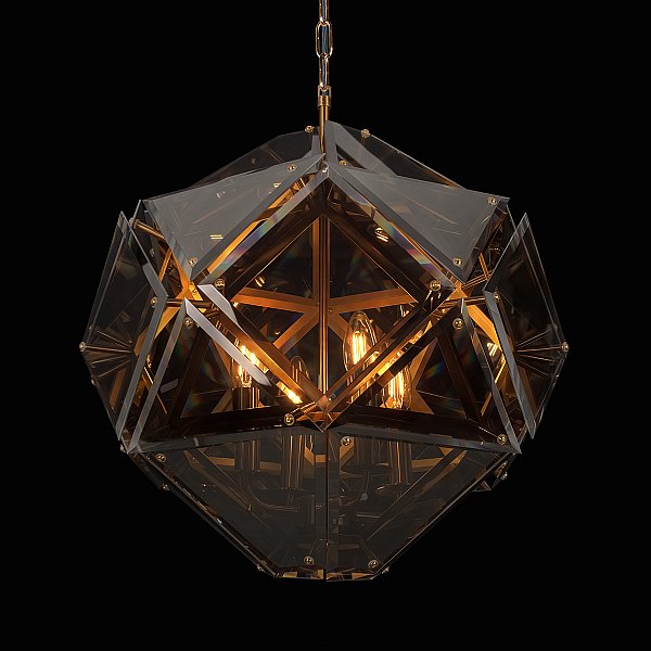 Подвесная люстра Shard Loft It 10560 Smoke