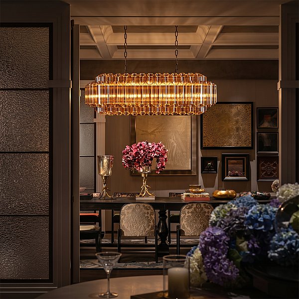 Подвесная люстра Celebration Loft It 10579/1000R Amber