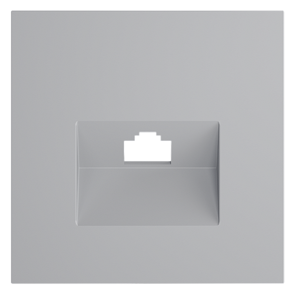 Накладка для розетки компьютерной RJ45 кат.6, S70 (серый)