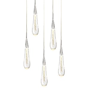 Подвесной светильник Pour Delight Collection DD20591-5 chrome