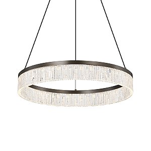 Подвесная люстра P0615 Delight Collection P0575-800A silver grey