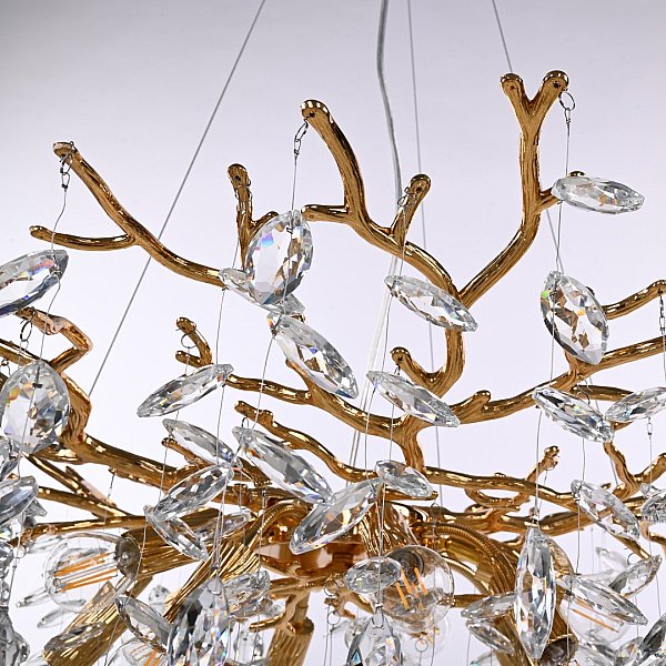 Подвесная люстра Веточка Arte Milano 230110.760.10.E14.D GD