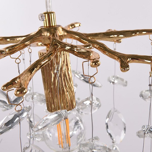 Подвесной светильник Веточка Arte Milano 230110.210.1.E14.D GD