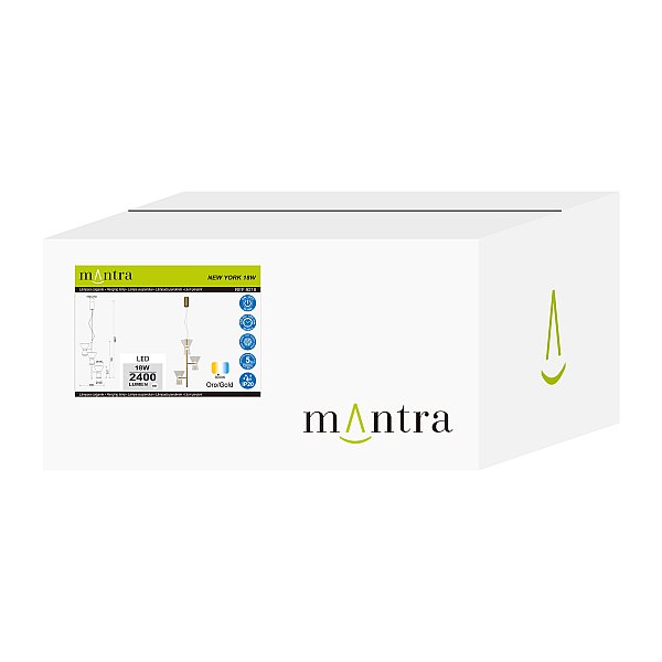 Подвесная люстра NEW YORK Mantra 9218