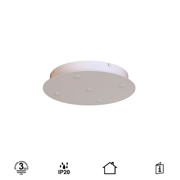 9362 Основание потолочное 5L MODULAR LIGHT FLORONES