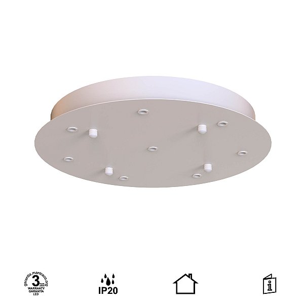 9366 Основание потолочное 8L MODULAR LIGHT FLORONES