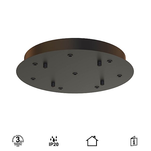 9369 Основание потолочное 8L MODULAR LIGHT FLORONE