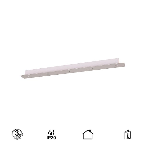 9382 Основание потолочное 5L MODULAR LIGHT FLORONES