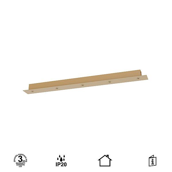 9384 Основание потолочное 5L MODULAR LIGHT FLORONES
