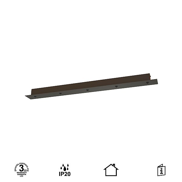 9385 Основание потолочное 5L MODULAR LIGHT FLORONES