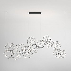 Подвесная люстра Uma Eurosvet 90168/14 черный жемчуг Smart
