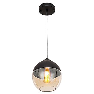 Светильник подвесной Gerhort G51129 G51129/1D BK BK+CL