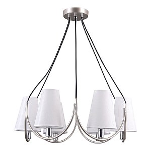 Подвесная люстра G11019 Gerhort G11019/6CPSL+BK WT
