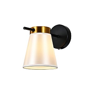 Бра настенное 120005/1W E14*40W Black/Gold Ambient Escada ES0000057